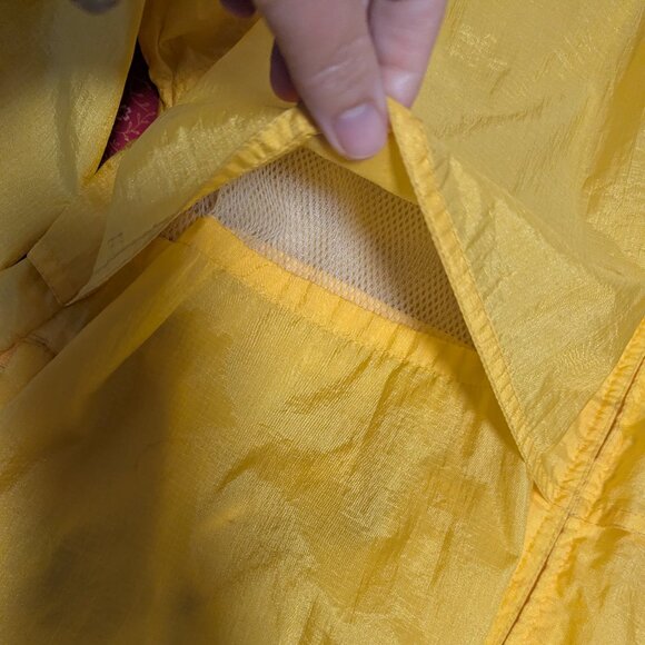 Vintage Eddie Bauer Rain Jacket Gorpcore Hood Zipper Unisex Preppy Classic Vent - Picture 8 of 9